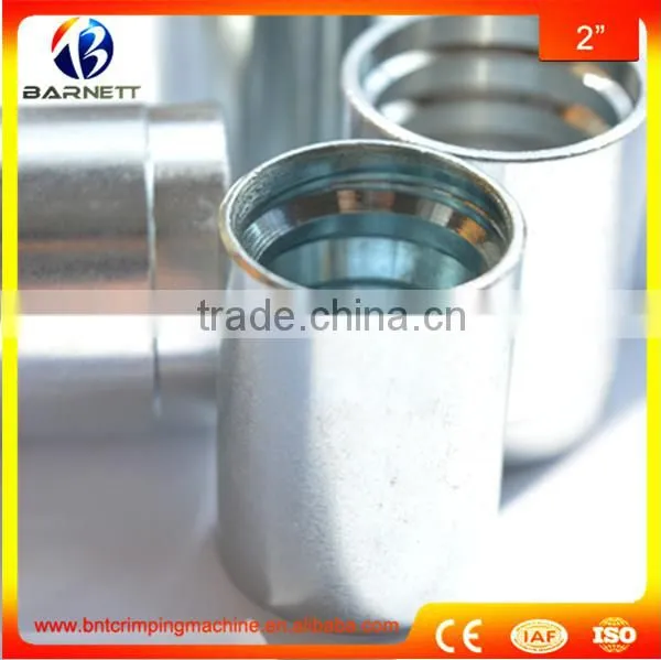 2016 Barnet Carbon Steel Plate Fitting 4SH Hydraulic Hose Fittings Assembly Ferrule/braided Hose Ferrules 00400 photo-3