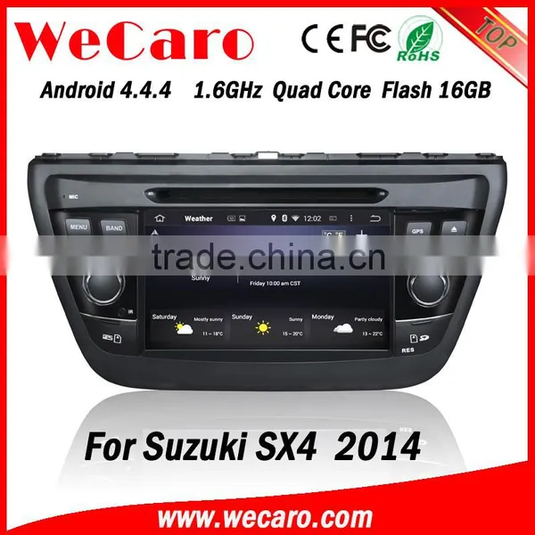 Wecaro WC-SU7058 7" Android 4.4.4 WIFI 3G Touch Screen Car Radio Gps for Suzuki Sx4 2014 With Dvd Player Bluetooth TV photo-4