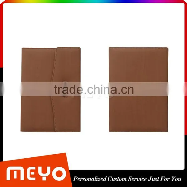 Offical Brown Leather Notebook With Locker With Silver Ballpoint Pen Gift Set photo-3