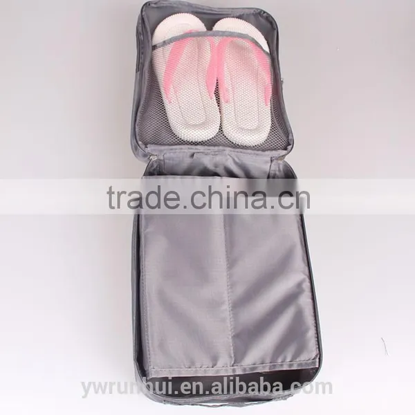 Portable Big Size Shoe Box With Mesh Fabric Cover photo-5