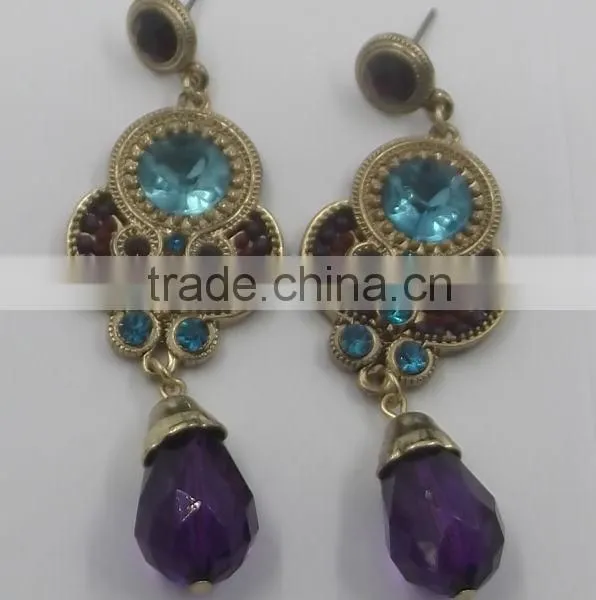 Colorful Earring Stud Vintage Earring Stud Exotic Earring Stud Beauty Looking Erring Stud