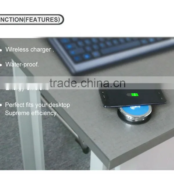 Wireless Charger on Desktop, Wireless Charger for Mobile photo-3