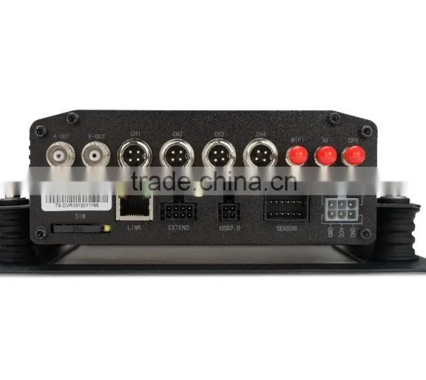 Teswell 4ch HDD Mdvr Economical 3G WIFI GPS h 264 Dvr Mdvr photo-3