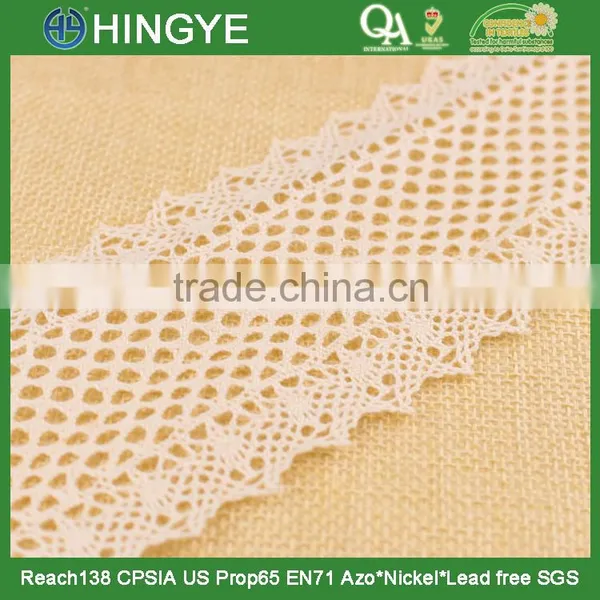 High Quality Scallop Cotton Crochet Embroidery Lace for Garments H1651 photo-3