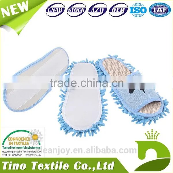 Furry Warm Sandals Slippers Good Quality Washable Bathroom Mop Slippers photo-4