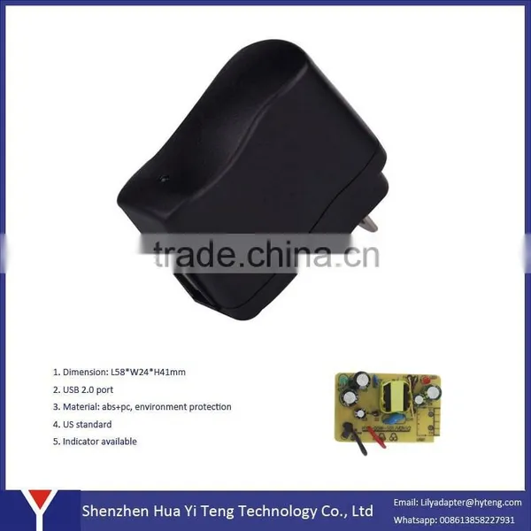 AU UK US EU Plug 5v 0.5a Usb Power Adapter photo-2
