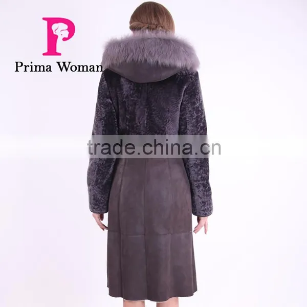 2016 New Design Winter Women Length Coachman Woolen Coat photo-2