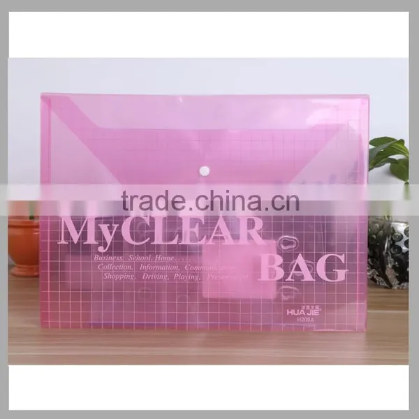 Hot Sale my Clear File Bag Transparent Mesh File Bag Plastic Clear File Folder Office Supplies photo-3