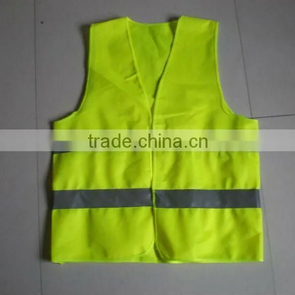 Hotsale Factory Orange Security Stringer Vest High Visibility Vest photo-2