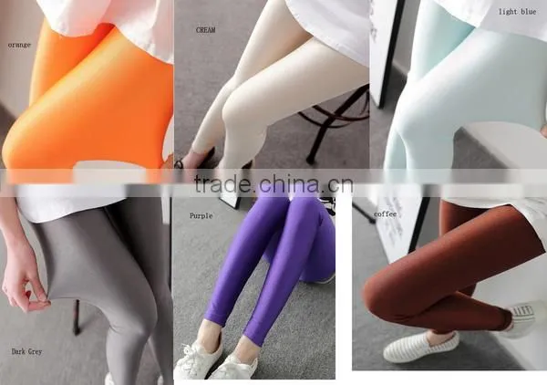 Fashion Female Pencil Trousers Candy Colored Stretch Leggings Pants Elastic Cotton Skinny Jeans Pant photo-2