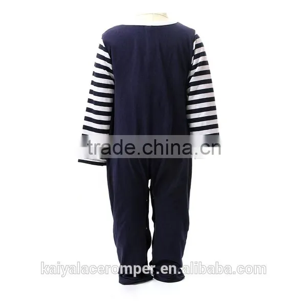 2016 Newborn Baby Cotton Bodysuit Kid Boys Clothing Baby Romper With Bowtie photo-4