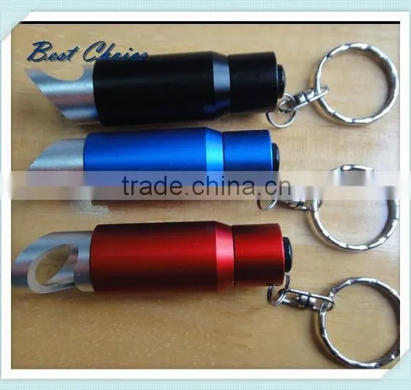 Ningbo Promotional Aluminum Keychain Bottle Opener With Led Light photo-3