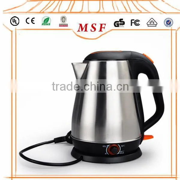 Multi-function Lock-type Lid Design S/S Electric Kettles photo-2