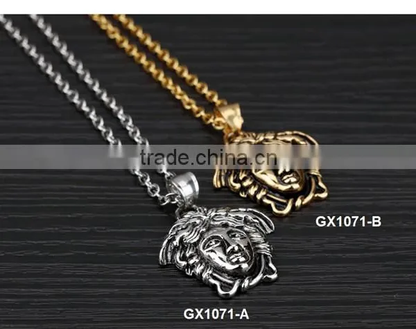 Stainless Steel Design for Men Fashion Trend Faith Pendant photo-4