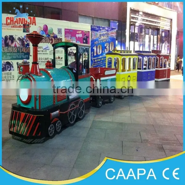 2015 Attraction Elephant Indoor Train Kiddie Tourist Fun Trains