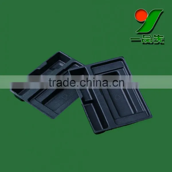 Dongguan 100% Biodegradable Sugarcane Bagasse Molded Paper Pulp Electronic Cigarette Component 0.8mm Thickness Packaging Tray photo-6