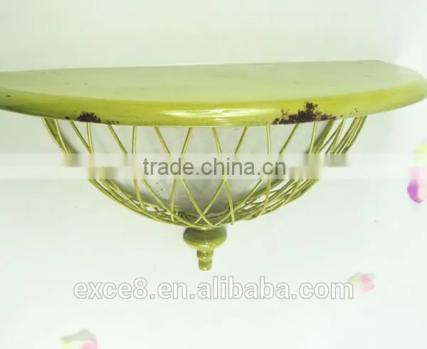 2015 new product vintage living room corner side table wall mounted