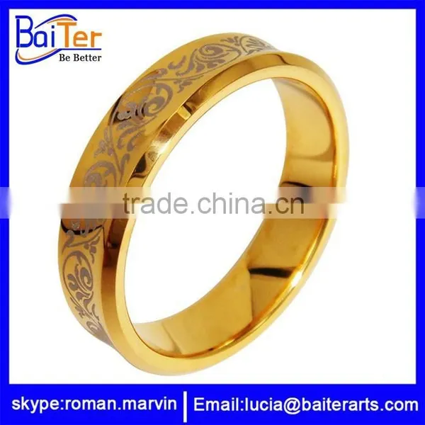 2015 Wholesale Fashion Gold Ring Designs For Boys photo-2