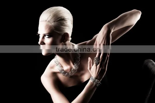 Top Quality Fashion Turkish Style Silver Plated Ring Cakil 3563 photo-2
