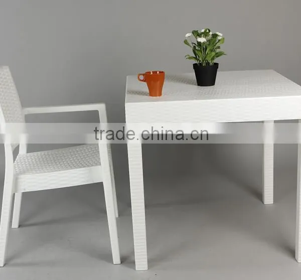 Ergonomics Plastic Chair New design full PP dining rattan desk(1723C) wholesale