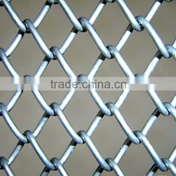 Galvanized Chain Link Fence/diamond Wire Mesh/pvc Coated Chain Link Fence photo-2