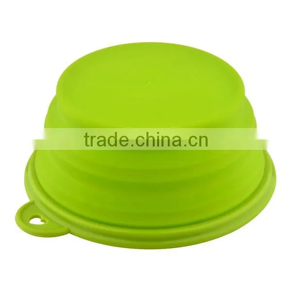 Pet Dog Foldable Silicone Collapsible Bowl photo-5