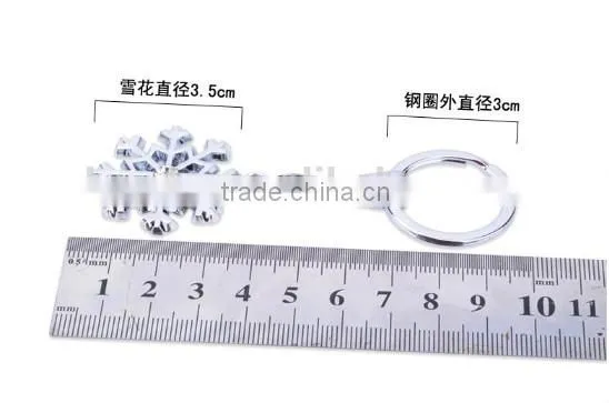 2014 New Custom OEM Color and Logo Plated Metal Christmas Tree Hanging Ornament Decoration for Christmas Gift photo-3