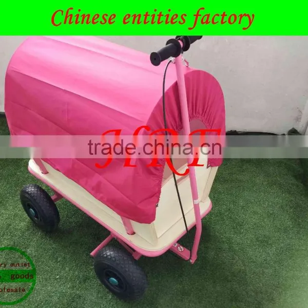 TC1812 Kids Beach Wagon Cart KIDS GARDEN WAGON Wooden Cart photo-6