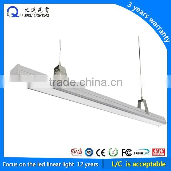 Dimmable LED Linear Light LED Pendant Line Light 40w 50w 60w With Meanwell Driver and Epistar Leds