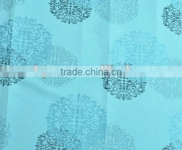 100% Polyester Piece Dyed Jacquard Fabrics for Curtains