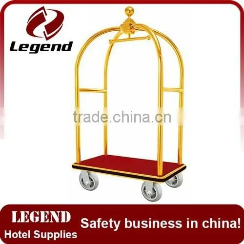 Hotel Used Birdcage Trolley Luggage Carts With Wheels photo-3
