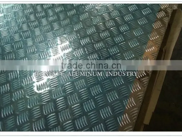 High Quality 5052 5754 5083 H32 H34 H36 Aluminum Checker Plate for Check photo-2
