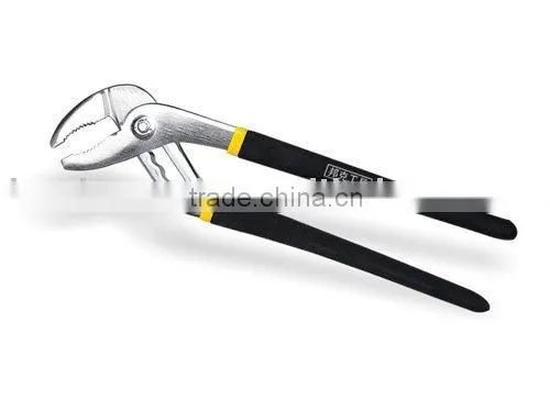 American Type Double Color Water Pump Pliers With Dip Plastic Handle