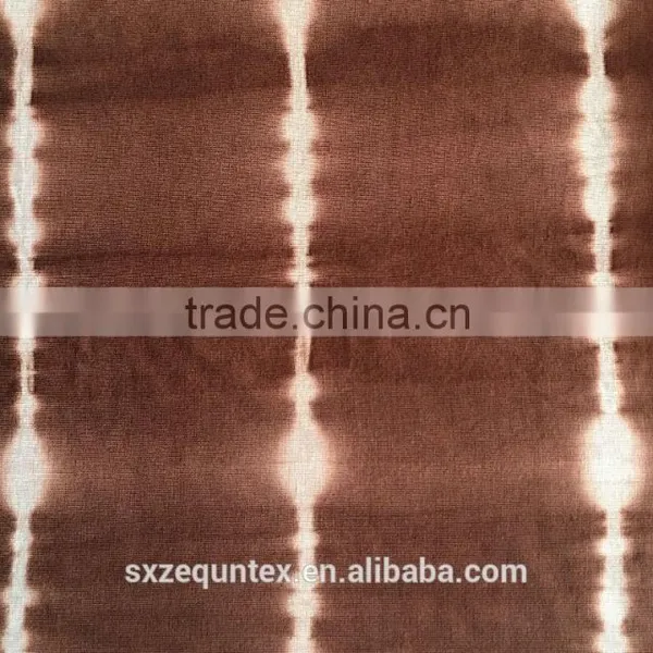 2016 Hot Sale Popular Manual Tie-dyed Knit Rayon Spandex Jersey Fabric for Garments photo-2