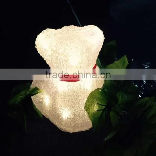 2016 New Outdoor Led Light Led Acrylic Polar Bear Motif Light Christmas Decoration photo-3