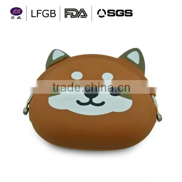 Christmas Gifts Custom Silicone Coin Purse / Small Cute Silicone Coin Wallet on Hot Sale photo-6