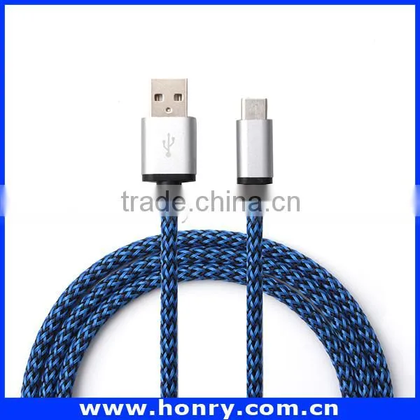 Nylon Braided Type C Cable USB3.0 Data and Charging Cable for New Phone photo-2