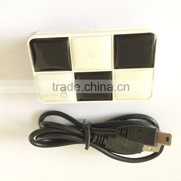 2.0 Universal All-In-One Flash Memory Card Reader Support SD TF MS M2 XD CF Mini Pocket Size photo-6