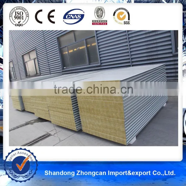 PPGI Steel Rock Wool Sandwich Panel photo-4