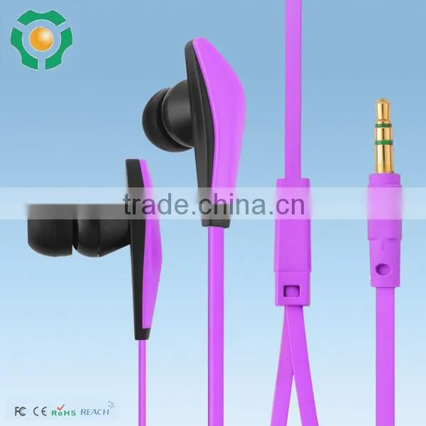Flat Cable in Ear Earphones Promotion Stereo Earphone Custom Logo in Bulk photo-5