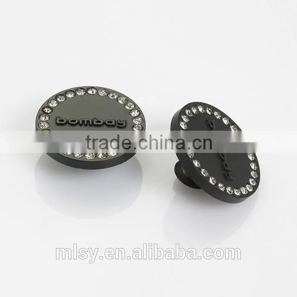 Custom Rhinestone Jeans Rivet Buttons For Garment photo-3