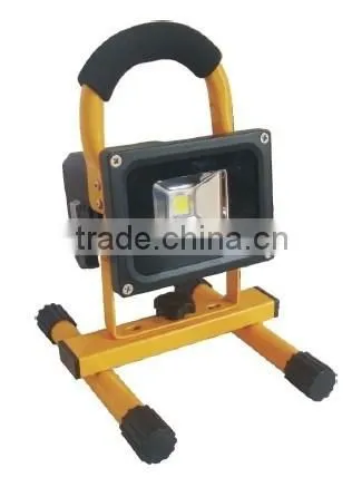 RECHARGABLE LED Work LIGHT With Adapter COB 10W/20w IP65 CE EMC