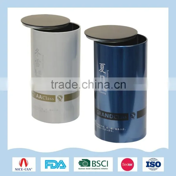 Customized Printed Tea Tin Packaging Box With Lid photo-3