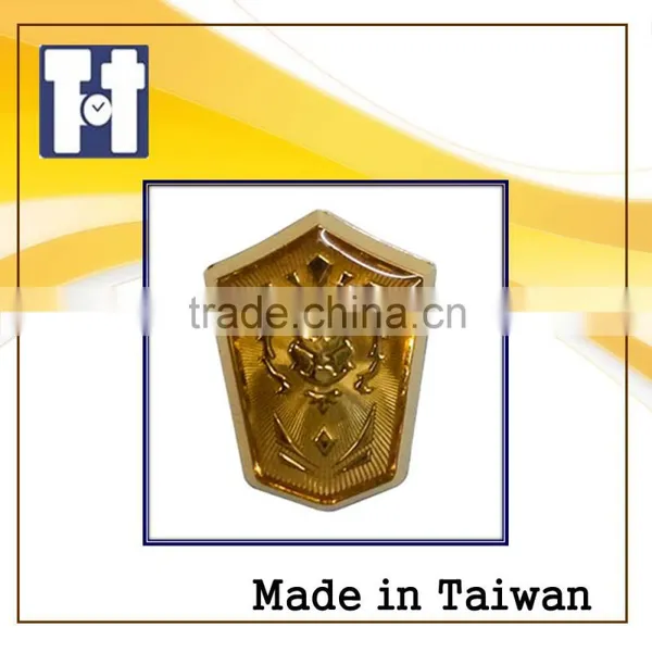 Fashionable Car Aluminum Safety Orange Saffron Classical Brand Epoxy Sticker photo-5