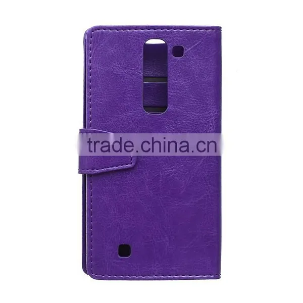Wholesale Flip Cover Leather Case For LG AKA F520 ,For LG AKA F520 Book Cover Stand Case photo-6