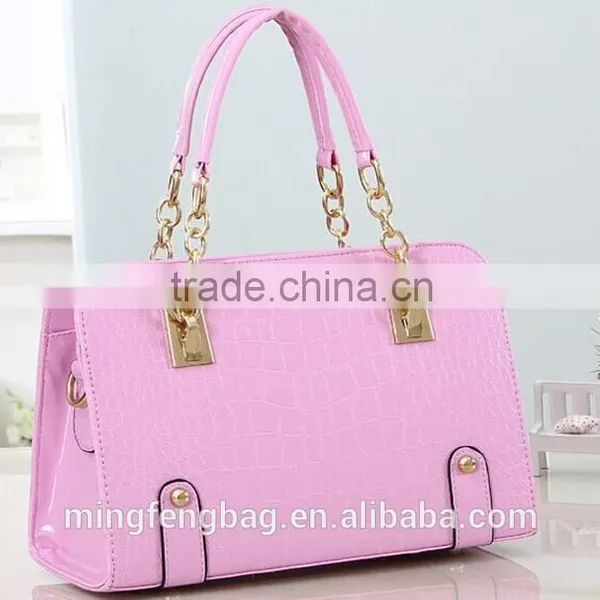 2015 New Fashionable Single Shoulder Cross Strap and Tote PU Woman Bag photo-2