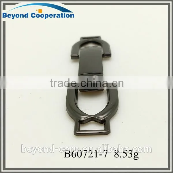 Top Quality Men's Shoes Buckles for Genuine Leather Shoes Black Gun Metal Finished Ornaments photo-4