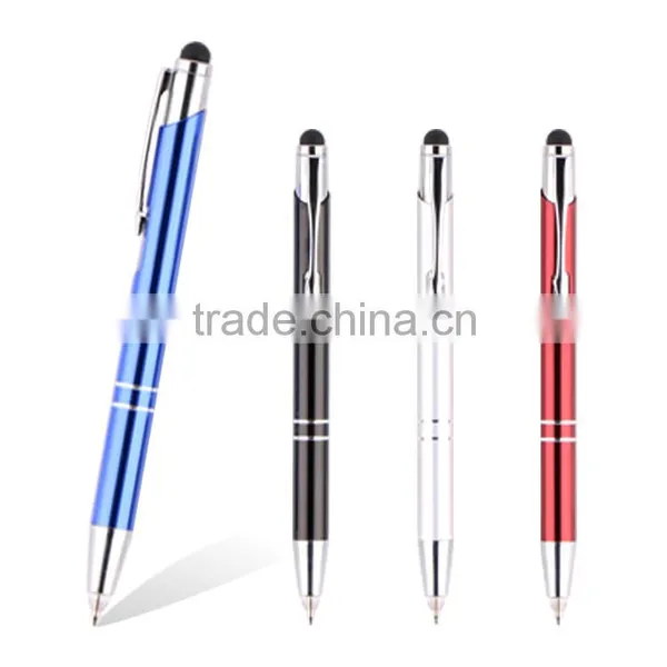 Hot Multicolor Mental Ball Pen With LED Light Pen photo-2