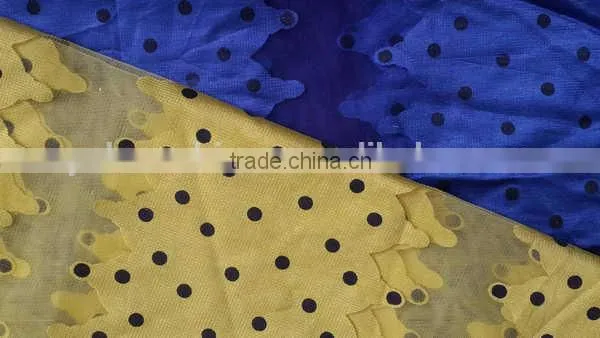 Burning Flower Bud Silk Fabrics,2015 Hot Sell Lace Fabric photo-2