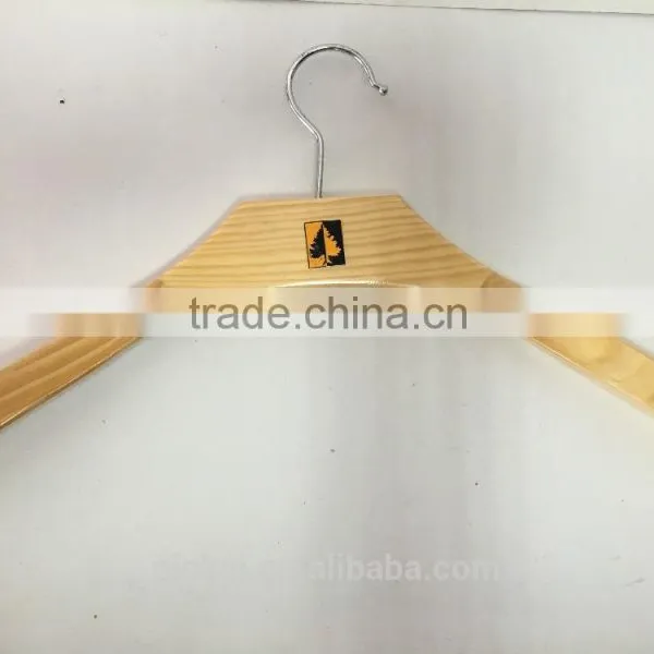 Custom Ordering Wooden Hanger in Natural Finish